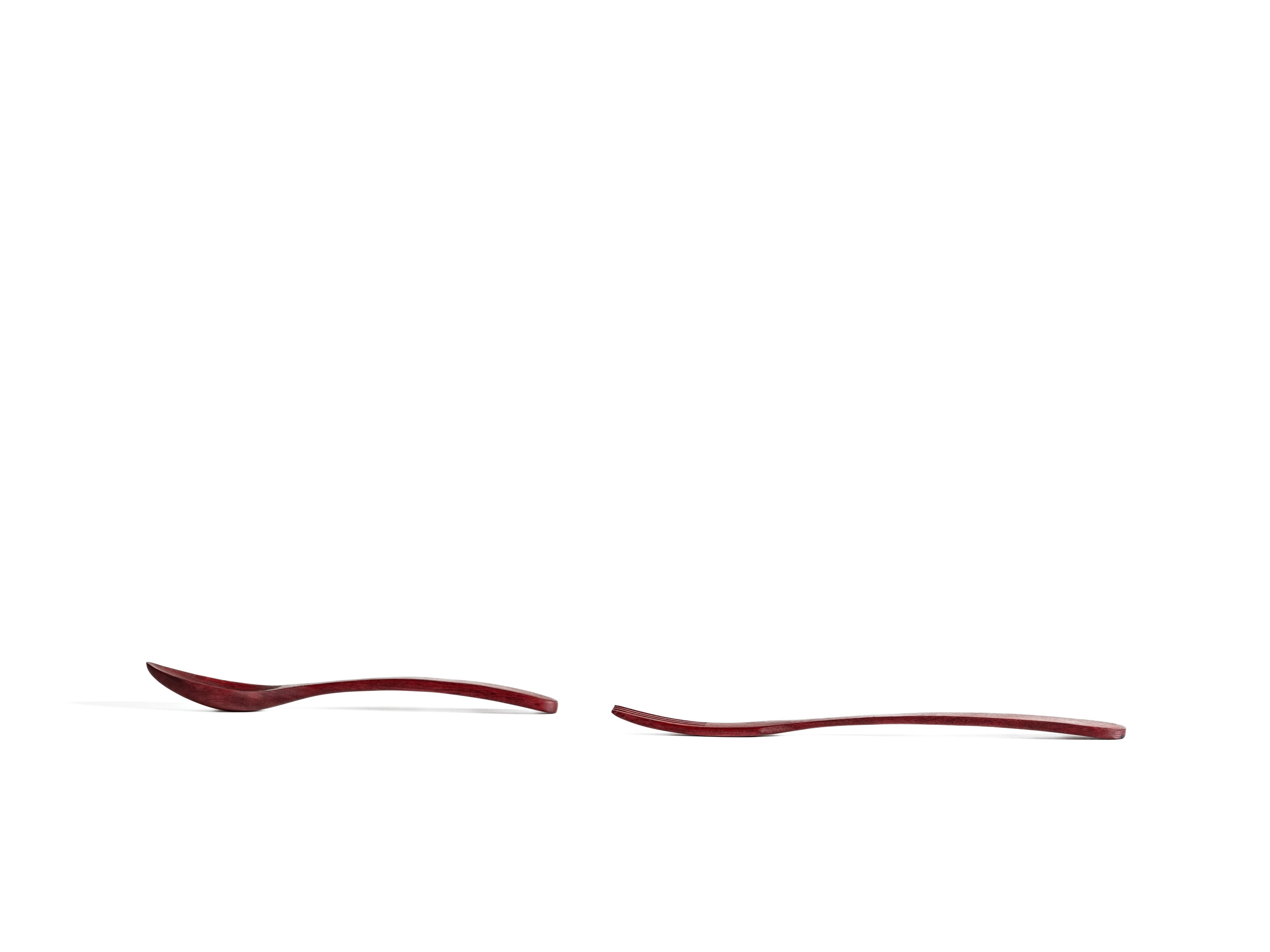 Copaíba Salad Servers – Roxinho