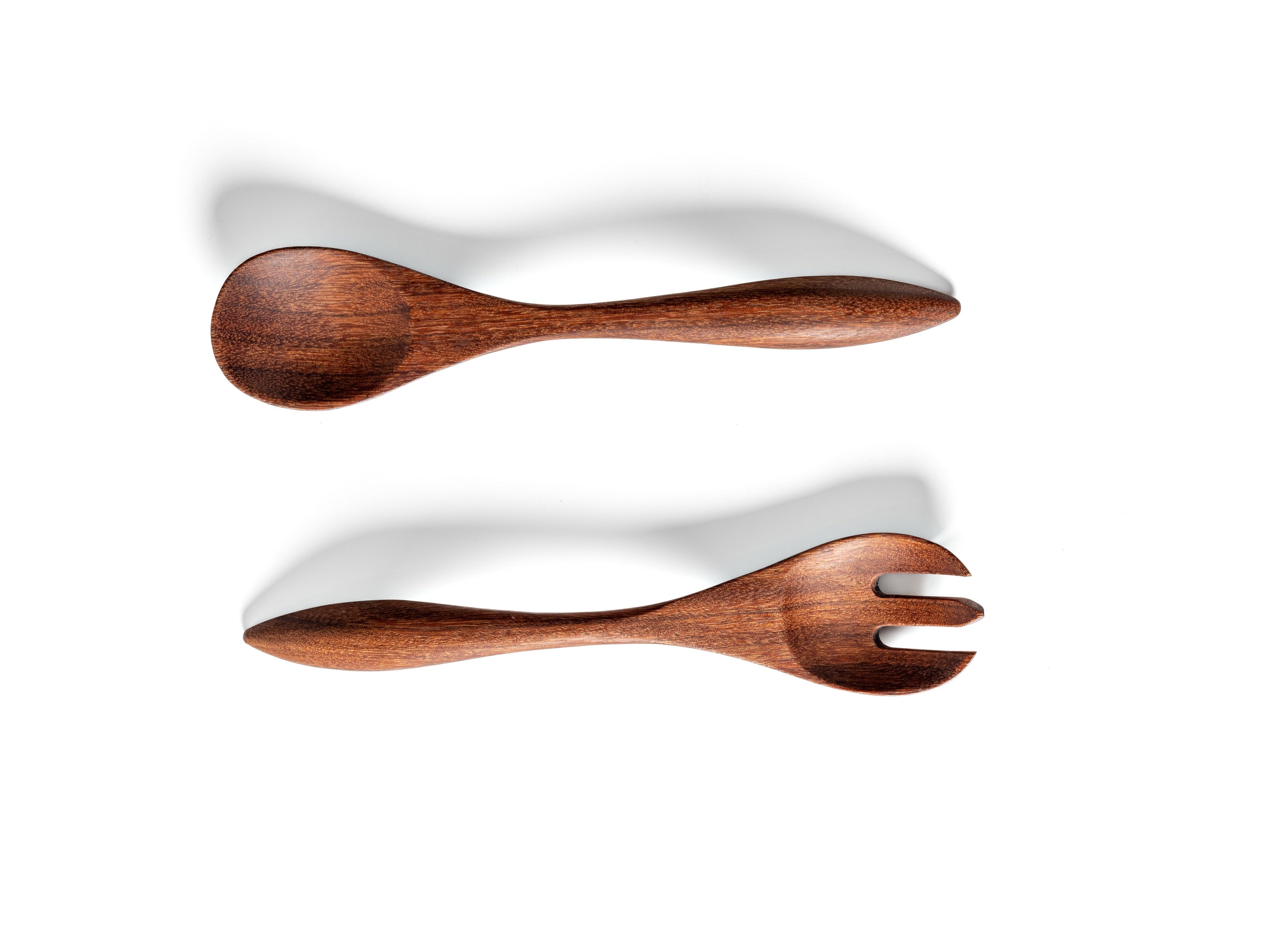 Harmonia Salad Servers - Sucupira Preta