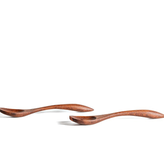 Harmonia Salad Servers - Sucupira Preta