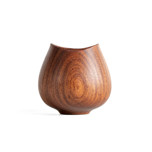 Vaso Tulipa - Sucupira Preta